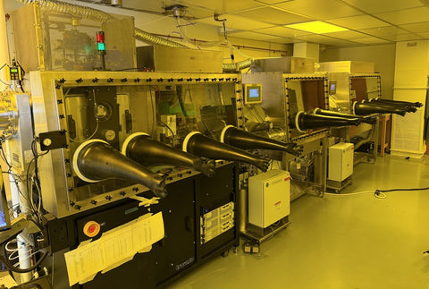 Trovato 600C FS Thin Film Vacuum Deposition System (OLED Coater) w/ Gloveboxes