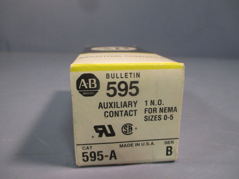 Allen-Bradley 600V Auxiliary Contact Series B 595-A