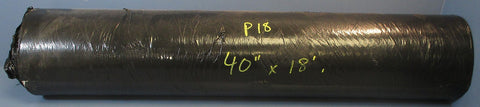 White PVC 120 COS P-18 Conveyor Belt 18' Length 40" Width 0.13" Thick