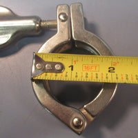 Wing Nut Stainless Steel Flange Clamps for 2" OD Flange lot of 5