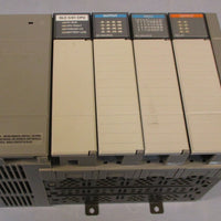 Allen Bradley 1746-P1 / A4 Power Supply, 4 Slot Rack, 1747-L511 w/ Input Output