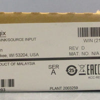 Allen Bradley 1762IQ8 Ser A Sink/Source Input 8PT 24VDC Rev. D Factory Sealed