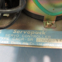 YASKAWA ELECTRIC TYPE CACRSR 20SB1BFYY100 SERVOPACK SERVO CONTROLLER