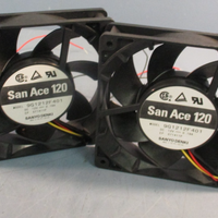 Lot of (2) Sanyo Denki San Ace 120 9G1212F401 DC Brushless Fan | 12V 0.19A