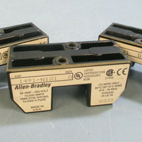 Allen Bradley Fuse Block  Lot of Three Ser D 1491N121