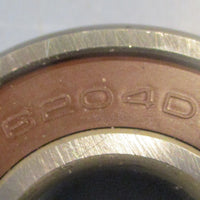 NSK 6204DDUCM Deep Groove Ball Bearing 20mm Bore 47mm OD 14mm W (Lot of 3)