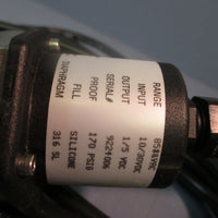 Ashcroft KR-Series Pressure Transducer KR-7-C-SL-02-15-C144-85#&VACXR NEW