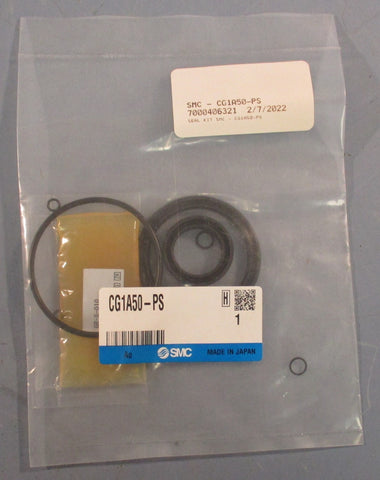 SMC CG1A50PS Packing Seal Set For CG/CG3 Round Body Cylinder Lot of 3