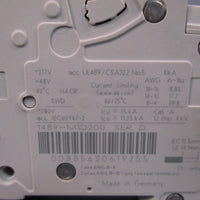 Allen Bradley Circuit Breaker Series D 1489M1D200