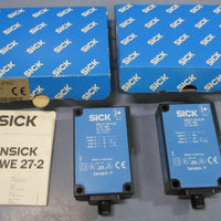 (2 Pack) Sick WS/WE272F430 Photoelectric Switch 1030VDC WE272F430 WS272D430