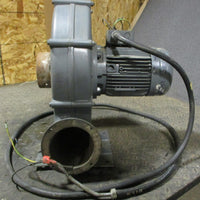 Stafa Wirz Ventilator MKV12.22012RRD Blower Motor 0.9kW 5" Inlet/Outlet Dia