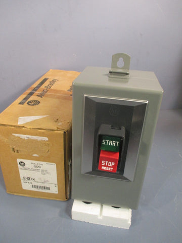 ALLENBRADLEY MANUAL STARTER NEMA SIZE 1 SERIES K 609BJX