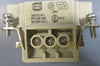 (Lot of 3) Harting HAN 6E-M-s Connector Plug 09 33 006 2601, 16A, 500V, 6kV 3