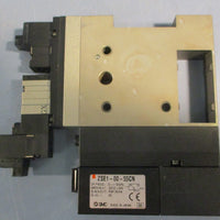 SMC NZM133HT-B5L0Z-E55CL Pneumatic Vacuum Generator 24VDC