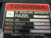 Toshiba DC Brushless Servomotor RA22L 22L2-1000R 1000W NEW