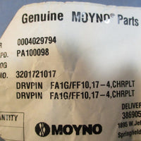 Genuine Moyno Parts 3201721017 Drive Pin FA1G/FF10,174CHRPLT