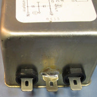 Schaffner FN346-1,6-06 Filtered Power Entry Module 3POS 110/250 VAC NWOB