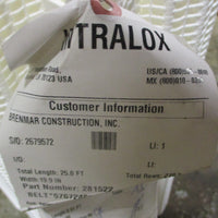 Intralox 900 Series Flat Top Polypropylene White Conveyor Belt 19.9" W x 8.81' L