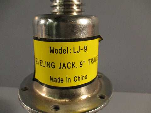 Vestil leveling jack 9” Travel Model LJ-9 with Polished Chrome Finish