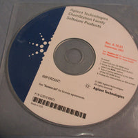 Agilent Technologies Chemstation Family G2070-60072 Rev. A.10.01 Software