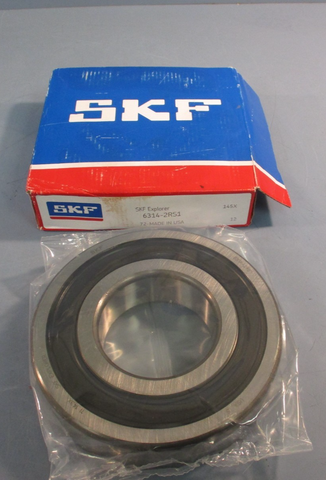 SPKF EXPLORER 6314-2RS1 SINGLE ROW RADIAL BALL BEARING DEEP GROOVE