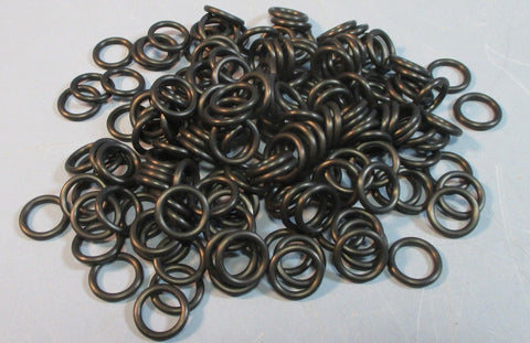 Lot of 140+ Parker 112 Buna-N 1/2" ID O-Rings, 0.487" Actual ID, 3/32" Wide NWOB