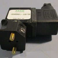 Asco Pneumatic 18900001-120/60 Solenoid Valve Plug lot of 3