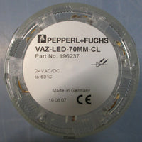 Pepperl + Fuchs VAZLED70MMCL Stack Light Module 196237 24V AC/DC