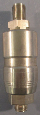 Swagelok QTM8-316 Quick Connect Coupler 1/2" Stainless Steel 6" Length