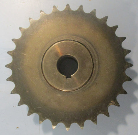 Tsubaki H40B28X3/4 Roller Chain Sprocket 3/4" Bore Keyed 28 Teeth Lot of 2