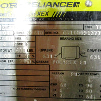 Baldor Super E Severe Duty XEX 12-0000-2232 Motor 40 HP, 1770/2700 RPM, 460 V