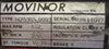 Movinor M7030S.0003 Servo Motor w/ Heidenhain 251 681 01 Encoder 32mm Shaft Dia