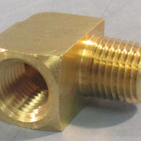 Loveshaw PF-10 90 Degree Street Elbow 1/4 NPT 0.50" OD 1" Length Lot of 8