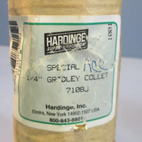 Hardinge 11/4" Special ACC Gridley Collet .375" Workholding Collet NOS