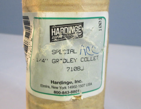 Hardinge 11/4" Special ACC Gridley Collet .375" Workholding Collet NOS