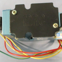 Mac 6321D000PM111DA Pneumatic Directional Solenoid Valve Vac to 150 PSI