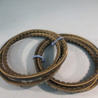 Lot of (2) Carlisle 3VX600 SPZX1520 Power Wedge Cog-Belt Checkmate