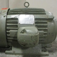 US Motors Electric Motor 7.5HP 256U 3PH 1200RPM 220/440V 13/8" Shaft Dia