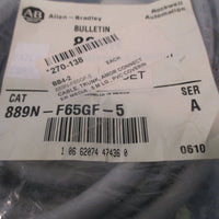 AllenBradley Drop/Trunk Cordset Straight Female Connector 5m Ser A 889NF65GF5