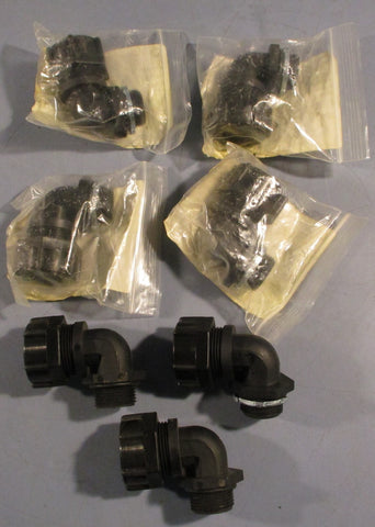 Remke RSPV9211LR Cord Grip Black Valox 3/4" NPT 90 Deg (Lot of 7)