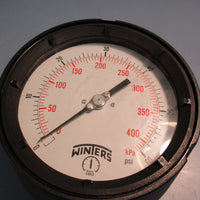 Winters Industrial Pressure Gauge PPC5083SG., 060 PSI, 41/2" Dial, 1/4" NPT