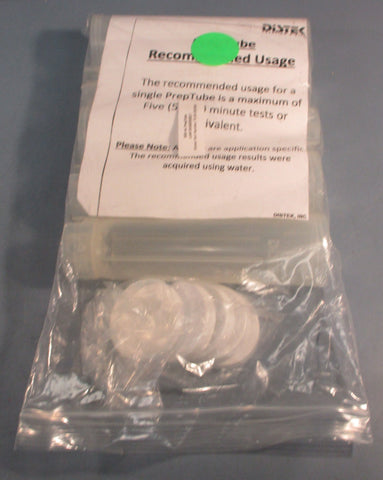 Distek Preptube for Sample Preparation 500ml 5 Tubes/Lids SS Blade TS05000360