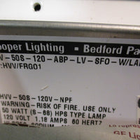 COOPER LIGHTING FIXTURE W/LAMP HVV50S120ABPLVSF0W/LAMP HVV/FRIG01
