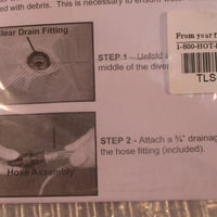 PIG TLS462CL Pipe Leak Diverter Bag and Hose System Clear NIB