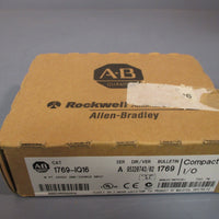 Allen-Bradley Compact I/O 16 Pt 24VDC Input Module Ser. A 1769-IQ16 SEALED