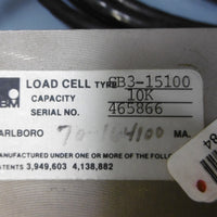 HBM Load Cell Scale SB315100 10K Capacity Sheer Beam 10' Cable