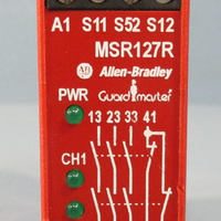 ALLENBRADLEY GUARDMASTER MSR127R 440RN23129 SER C SAFETY RELAY 24VAC/DC