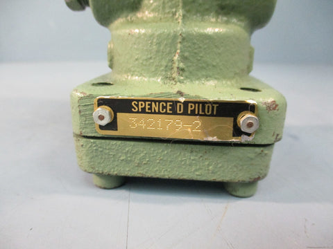 Spence Engineering 3421792 D Pressure Reducing Pilot Operator 250 psi Cast Iron