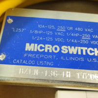 Honeywell Micro Switch BZLN-13G-LH 1720 Limit Switch 10A-125 or 480VAC