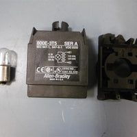 Sealed Lot Of 7 Allen Bradley 800E-3TL5 Transformer Module With Latch & Lamp